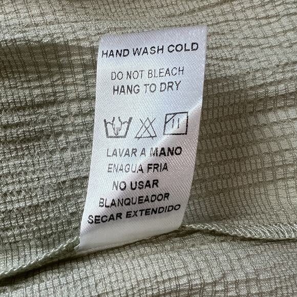 Doe & Rae Miami Mini Dress Sage Size L New With Tags - Picture 5 of 6